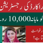 CM Punjab Bewa Sahara Card Registration
